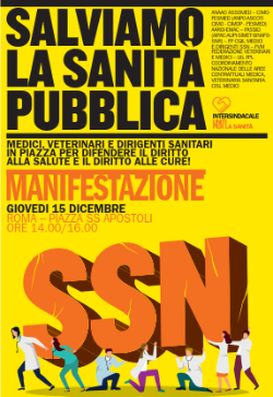 manifestazione Roma 15 12 2022