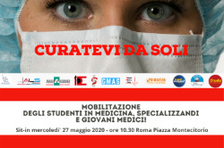 mobilitazione giovanimedici 27maggio